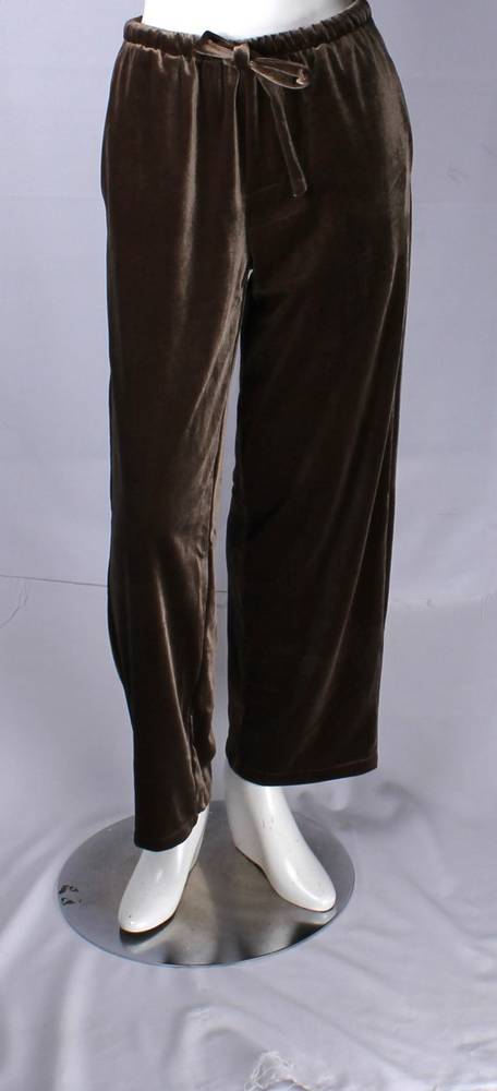 ALICE & LILY winter warm velvet pants beige Sizes S,M,L,XL. STYLE: AL/530/PANT/BEI